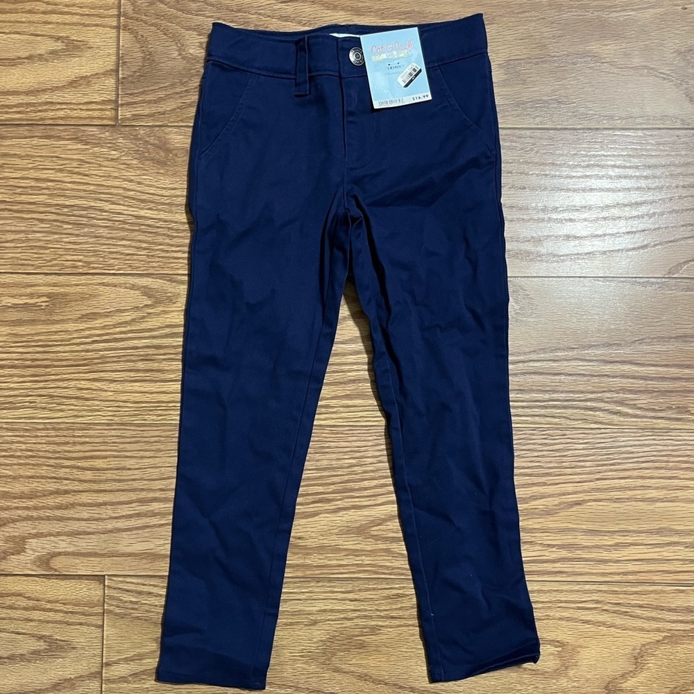 NEW Cat & Jack Girl’s Skinny Pants 4